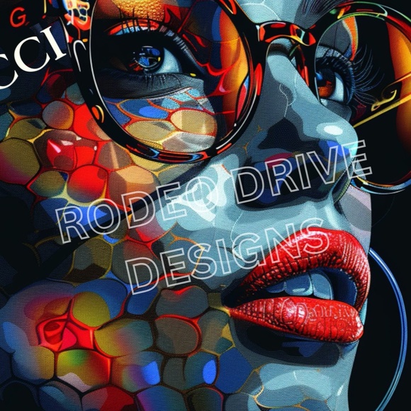 GUCCI WALL ART 17X11 GUCCI FASHION ART - Picture 2 of 2